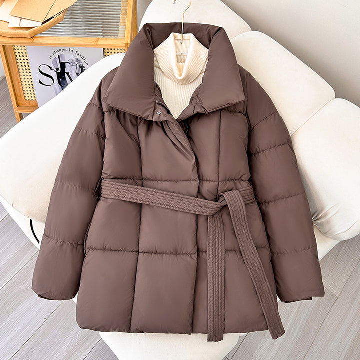 CLYRAA™ Heritage Lace-Up Wool Coat