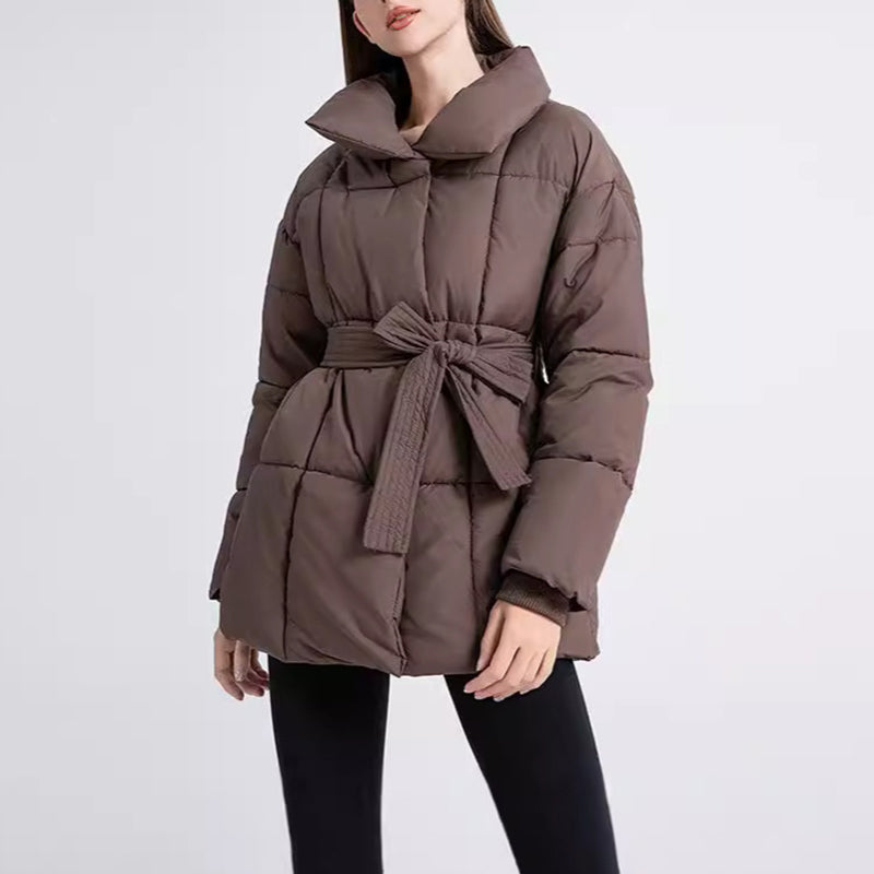 CLYRAA™ Heritage Lace-Up Wool Coat