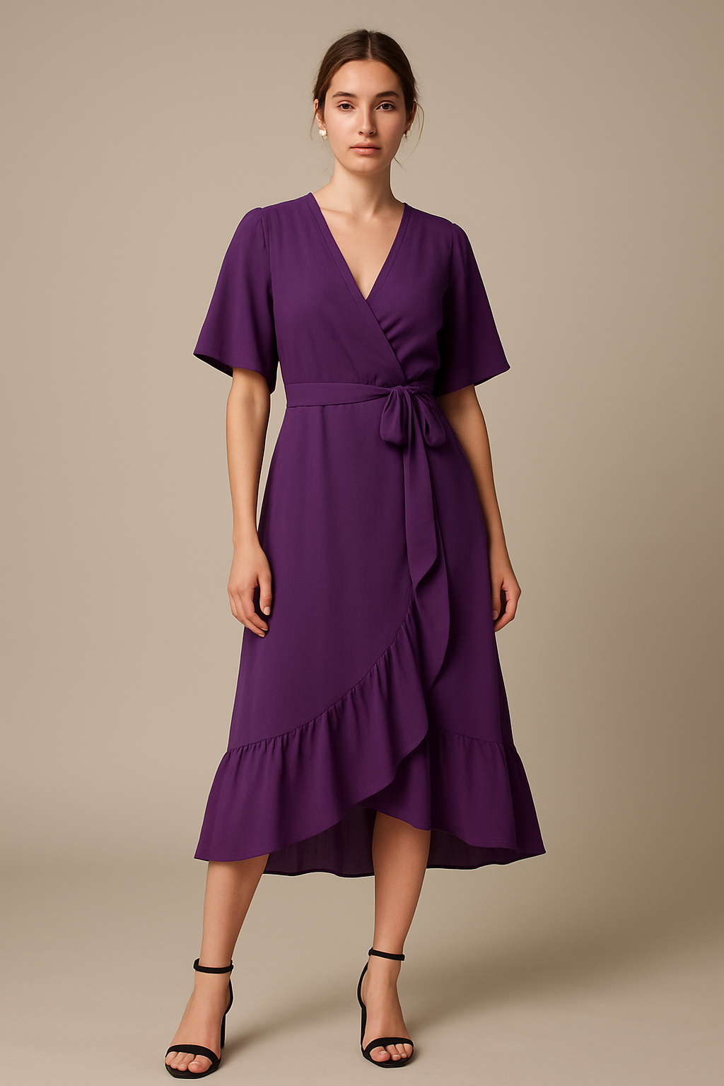 Monica™ | V-neck Dress
