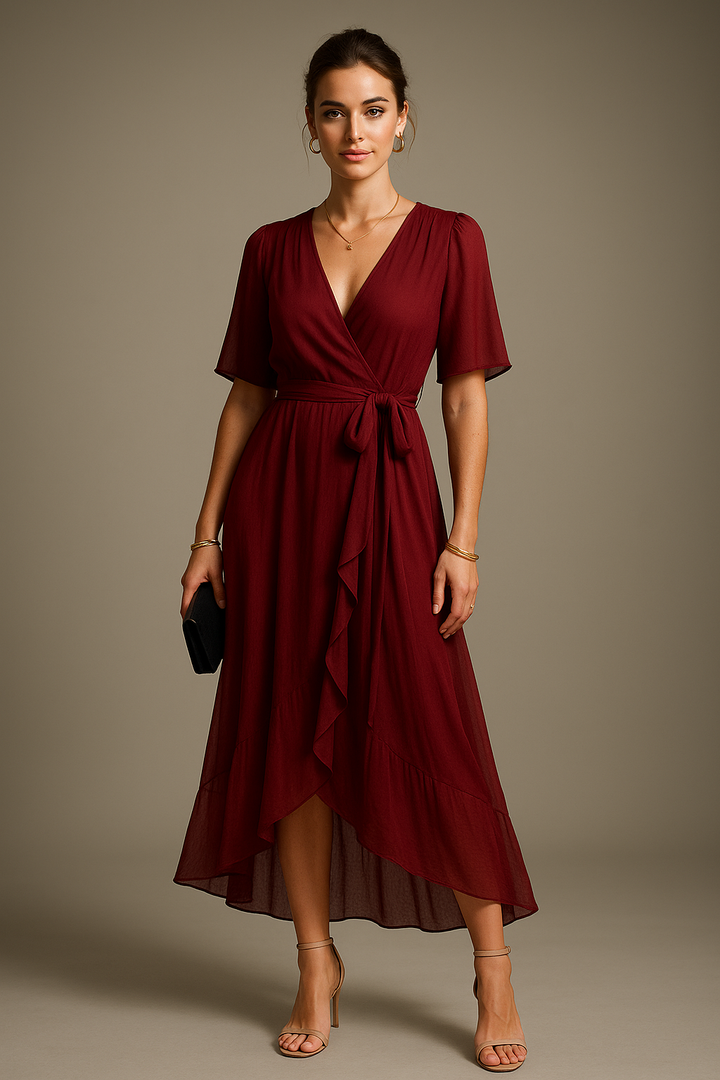 Monica™ | V-neck Dress