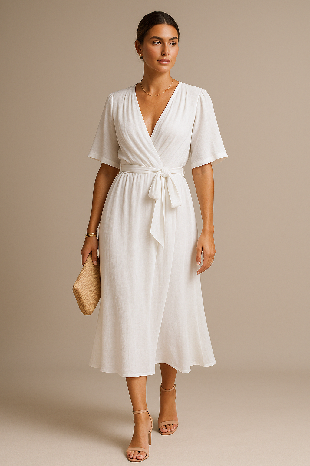 Monica™ | V-neck Dress