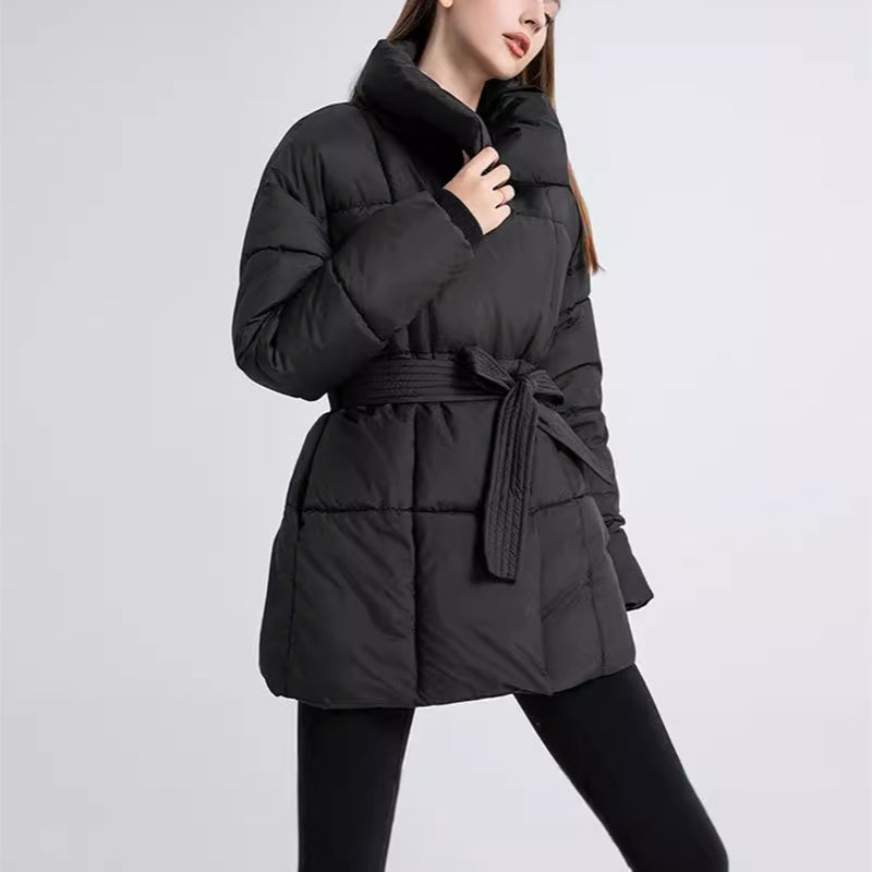 CLYRAA™ Heritage Lace-Up Wool Coat