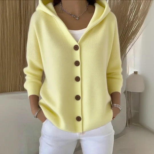 Clyraa CloudSoft Hooded Cardigan