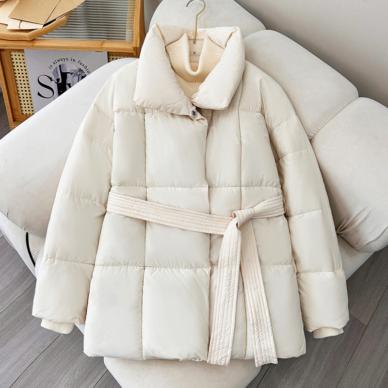 CLYRAA™ Heritage Lace-Up Wool Coat