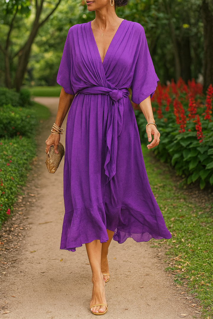Monica™ | V-neck Dress