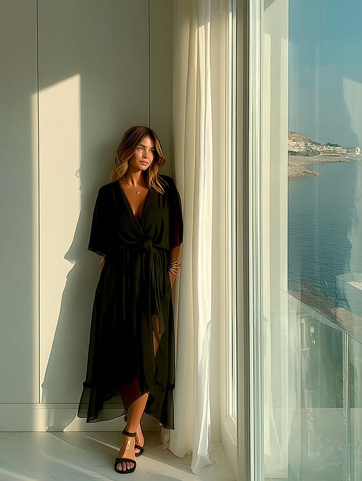 Monica™ | V-neck Dress