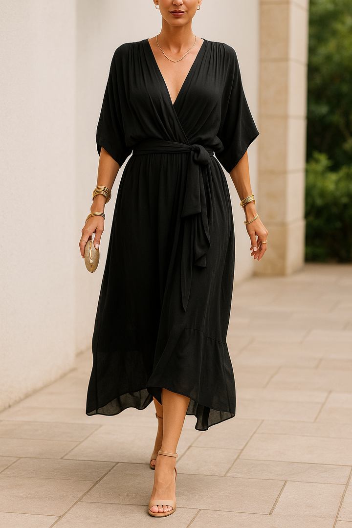 Monica™ | V-neck Dress