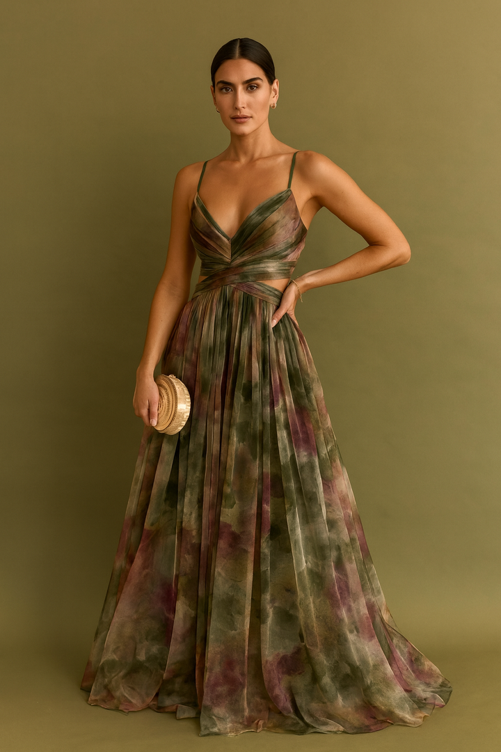 Dorté | Enchanting Floral Maxi Dress