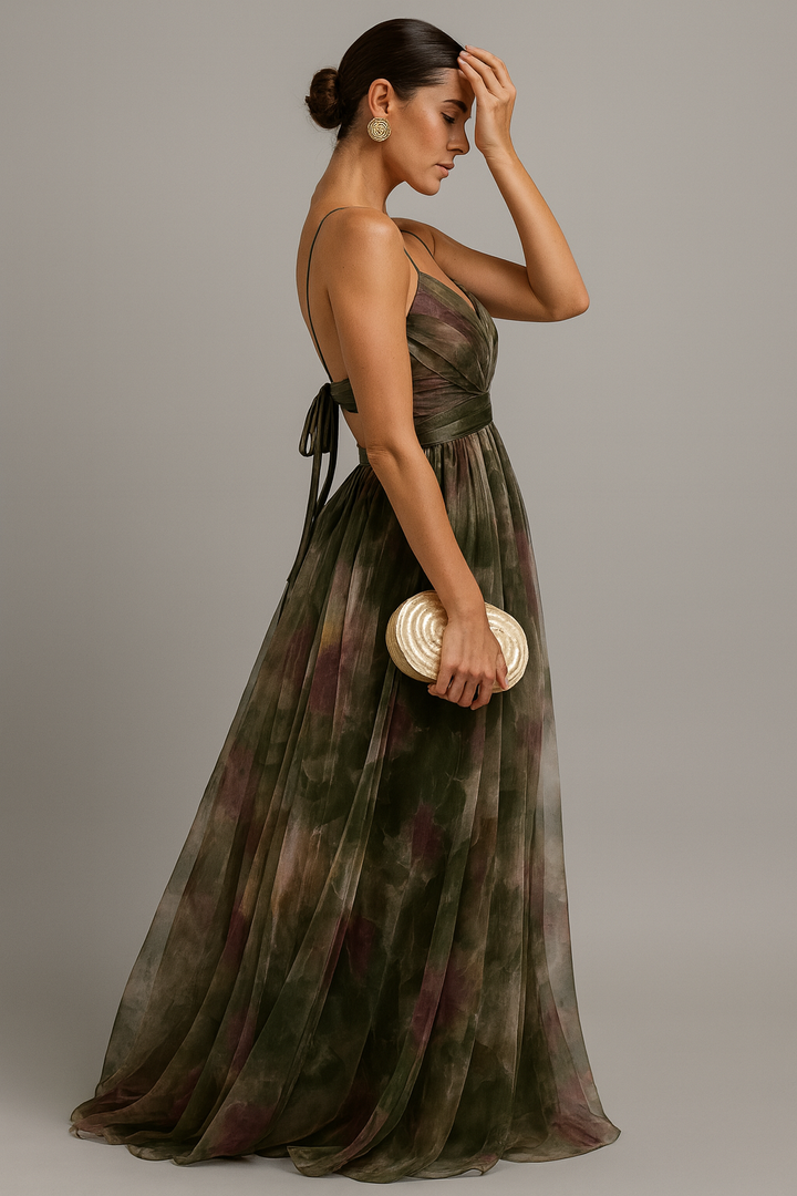 Dorté | Enchanting Floral Maxi Dress