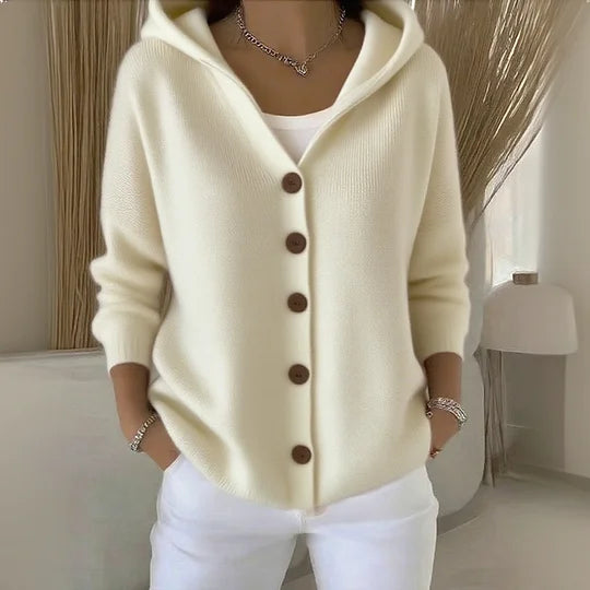 Clyraa CloudSoft Hooded Cardigan