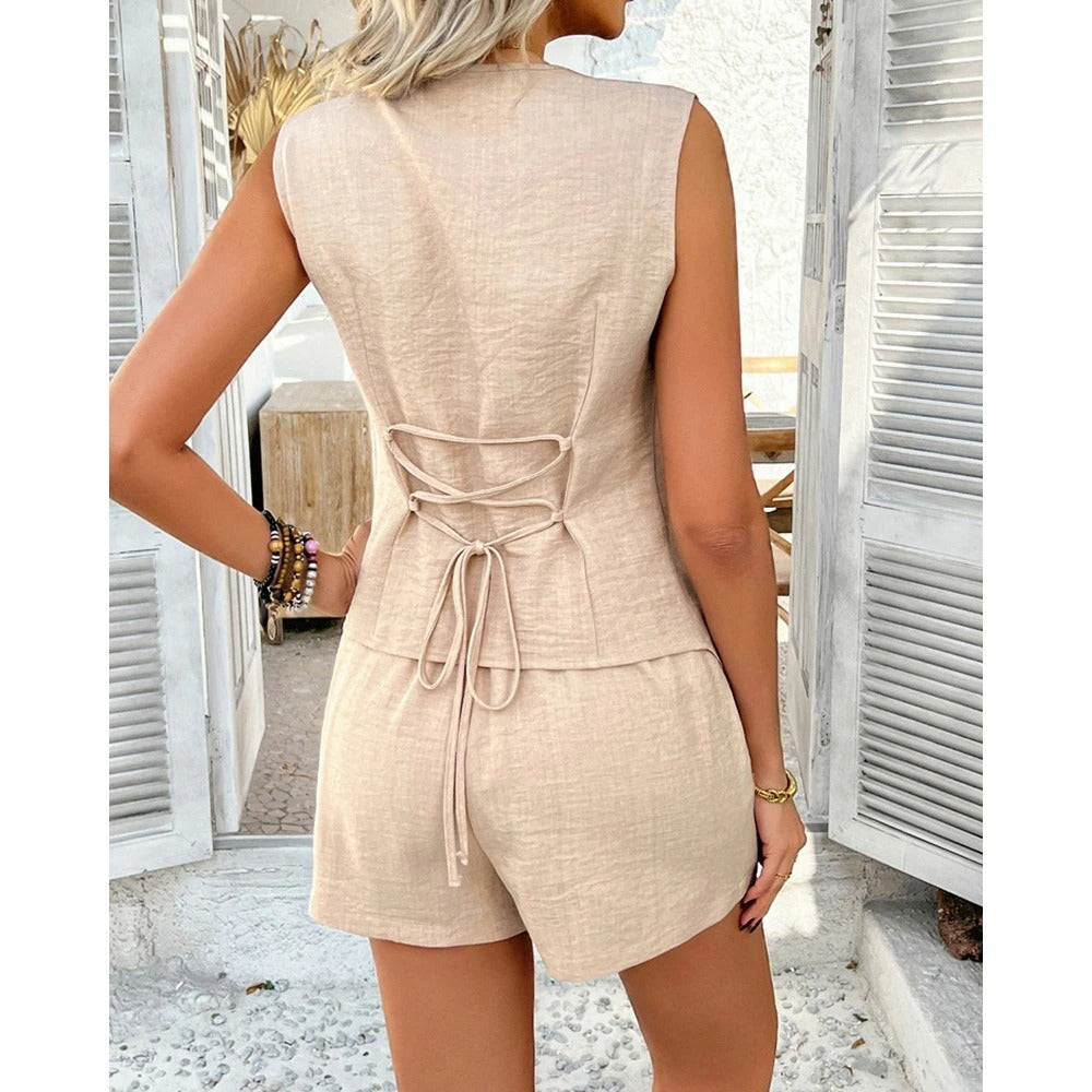 Clyraa Elora™ Linen Co-Ord Set