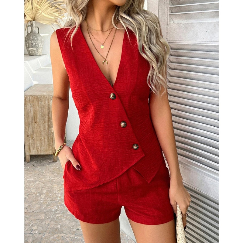 Clyraa Elora™ Linen Co-Ord Set