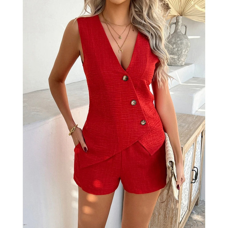 Clyraa Elora™ Linen Co-Ord Set