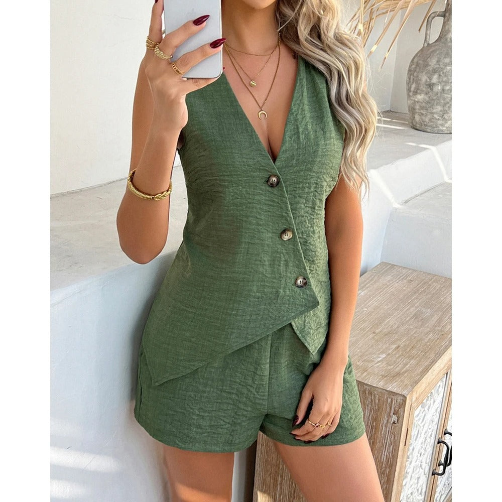 Clyraa Elora™ Linen Co-Ord Set