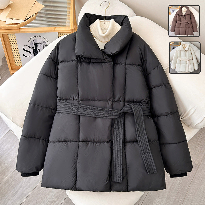 CLYRAA™ Heritage Lace-Up Wool Coat