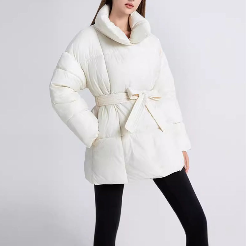 CLYRAA™ Heritage Lace-Up Wool Coat