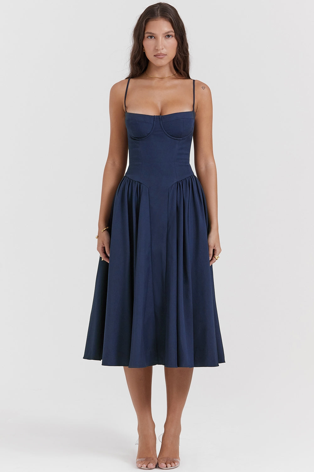 Marvelle™ | Corset Midi Dress